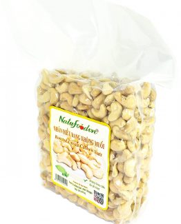 Nhân Hạt Điều Thiên Nhiên Rang Không Muối 1kg Natufoodvn