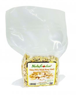 Nhân Hạt Điều Mãnh Rang Muối 250g Natufoodvn