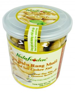 Nhân Điều Rang Muối Cao Cấp A+ 225g Natufoodvn Cao Cấp